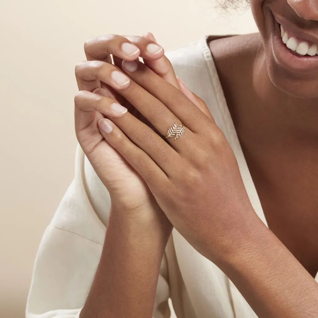 Histoire d'Or Bague Tourkia Or Jaune Oxyde De Zirconium Discount