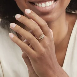 Histoire d'Or Bague Tourkia Or Jaune Oxyde De Zirconium Discount