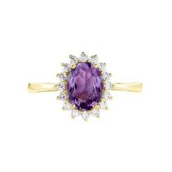 Histoire d'Or Bague Trick Or Jaune Amethyste Et Oxyde or jaune amethyste violette Best