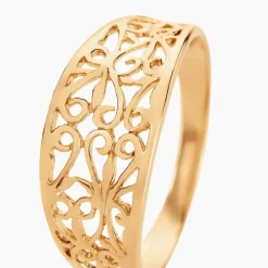 Histoire d'Or Bague Tyfene Plaqué Or Jaune New