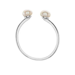 Histoire d'Or Bague Ull Argent Blanc Perle De Culture Sale