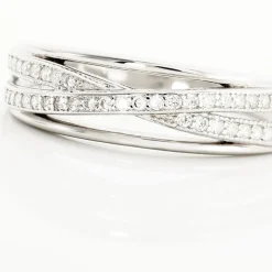 Histoire d'Or Bague Urpa Argent Blanc Oxyde De Zirconium Best