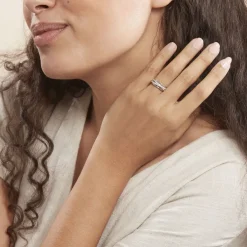 Histoire d'Or Bague Urpa Argent Blanc Oxyde De Zirconium Best