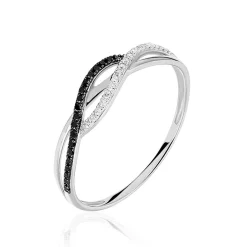 Histoire d'Or Bague Ursulla Or Blanc Diamant Hot