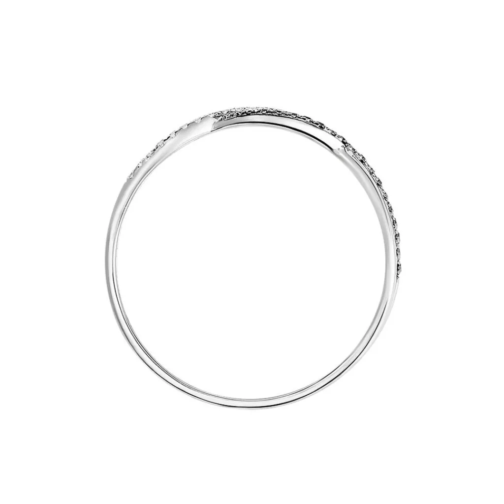 Histoire d'Or Bague Ursulla Or Blanc Diamant Hot