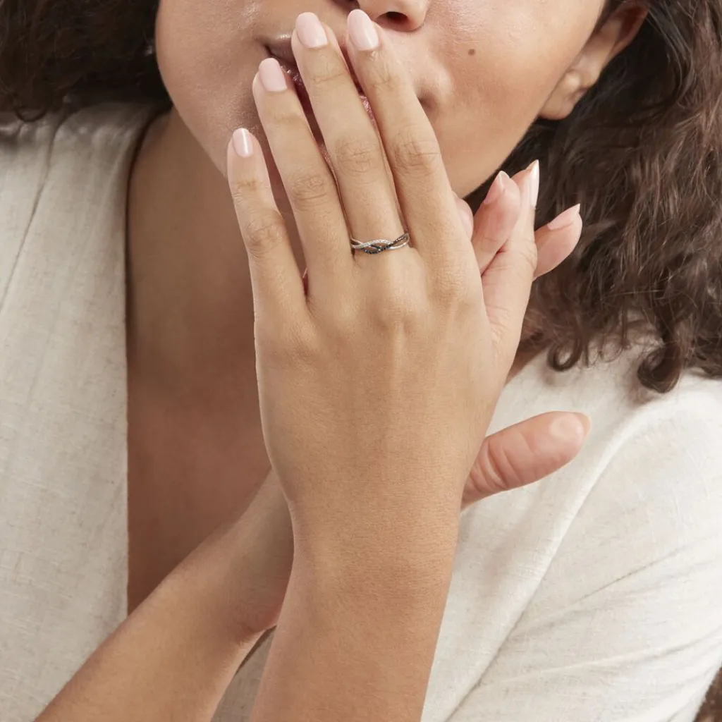 Histoire d'Or Bague Ursulla Or Blanc Diamant Hot