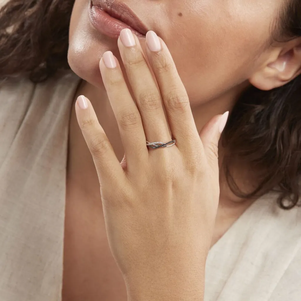 Histoire d'Or Bague Ursulla Or Blanc Diamant Hot