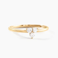 Histoire d'Or Bague Usoa Or Jaune Diamant Synthétique Online