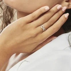 Histoire d'Or Bague Vaguelette or jaune diamant