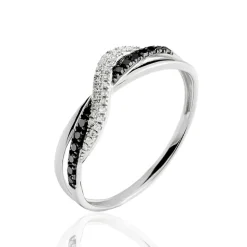 Histoire d'Or Bague Valencia Or Blanc Diamant Sale