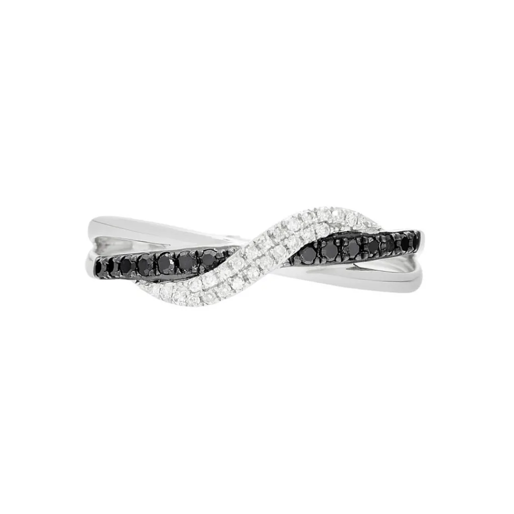 Histoire d'Or Bague Valencia Or Blanc Diamant Sale