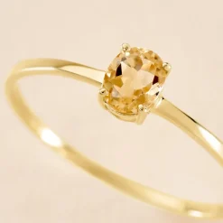 Histoire d'Or Bague Valentino Or Jaune Citrine or jaune citrine jaune Best
