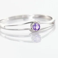Histoire d'Or Bague Veroucha Or Blanc Amethyste or blanc amethyste violette Online