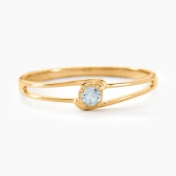 Histoire d'Or Bague Veroucha Or Jaune Topaze or jaune topaze bleue Outlet