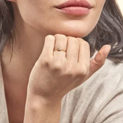 Histoire d'Or Bague Veroucha Or Jaune Topaze or jaune topaze bleue Outlet