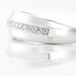 Histoire d'Or Bague Vianca Or Blanc Diamant Best