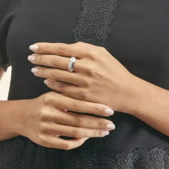 Histoire d'Or Bague Vianca Or Blanc Diamant Best