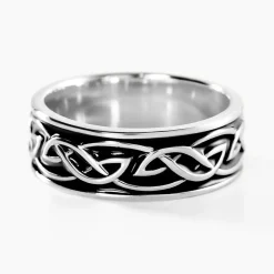 Histoire d'Or Bague Viking Argent Blanc Discount