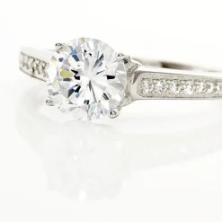 Histoire d'Or Bague Viky Argent Blanc Oxyde De Zirconium Clearance