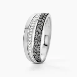 Histoire d'Or Bague Virginie Or Blanc Diamant Discount