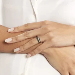 Histoire d'Or Bague Virginie Or Blanc Diamant Discount