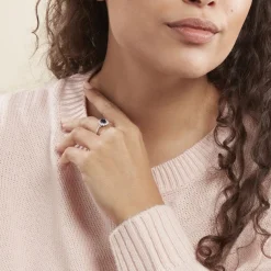 Histoire d'Or Bague Vladimir Or Blanc Saphir Diamants Online