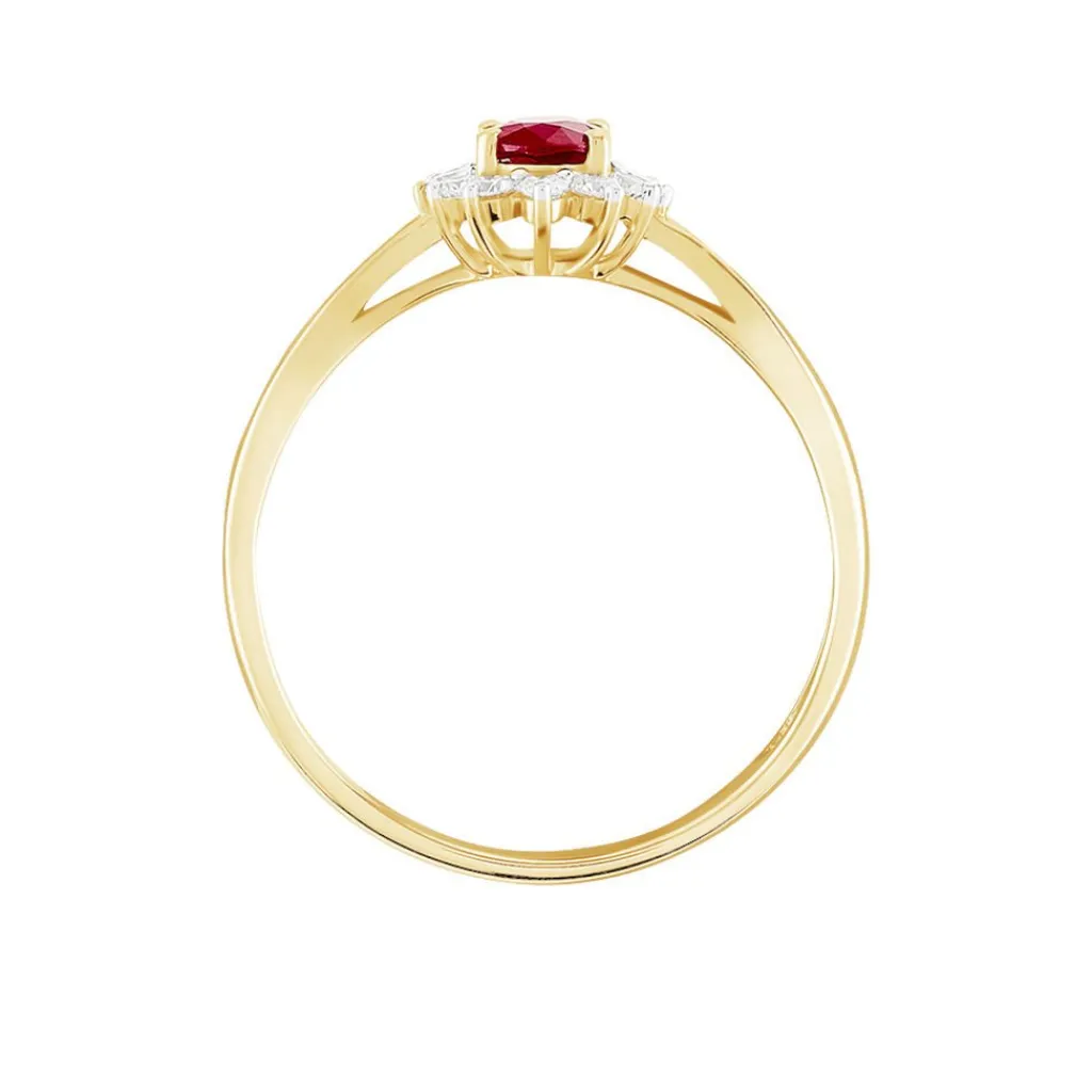 Histoire d'Or Bague Vladimir Diamants or jaune rubis Online