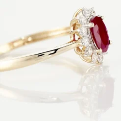 Histoire d'Or Bague Vladimir Diamants or jaune rubis Online