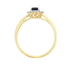 Histoire d'Or Bague Vladimir or jaune saphir New