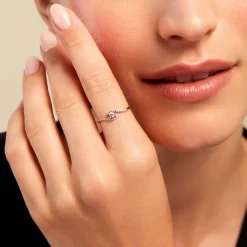 Histoire d'Or Bague Vrille Accompagnee or jaune diamant Hot