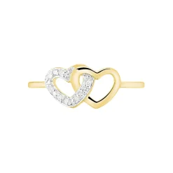 Histoire d'Or Bague Wydad Or Jaune Diamant