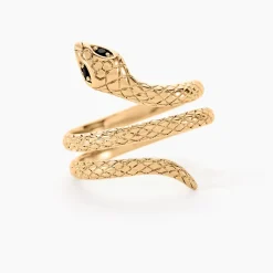 Histoire d'Or Bague Yasha Plaqué Or Jaune Spinelle Synthétique Online