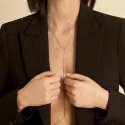 Histoire d'Or Bijou De Corps Sofiya Acier Jaune Sale