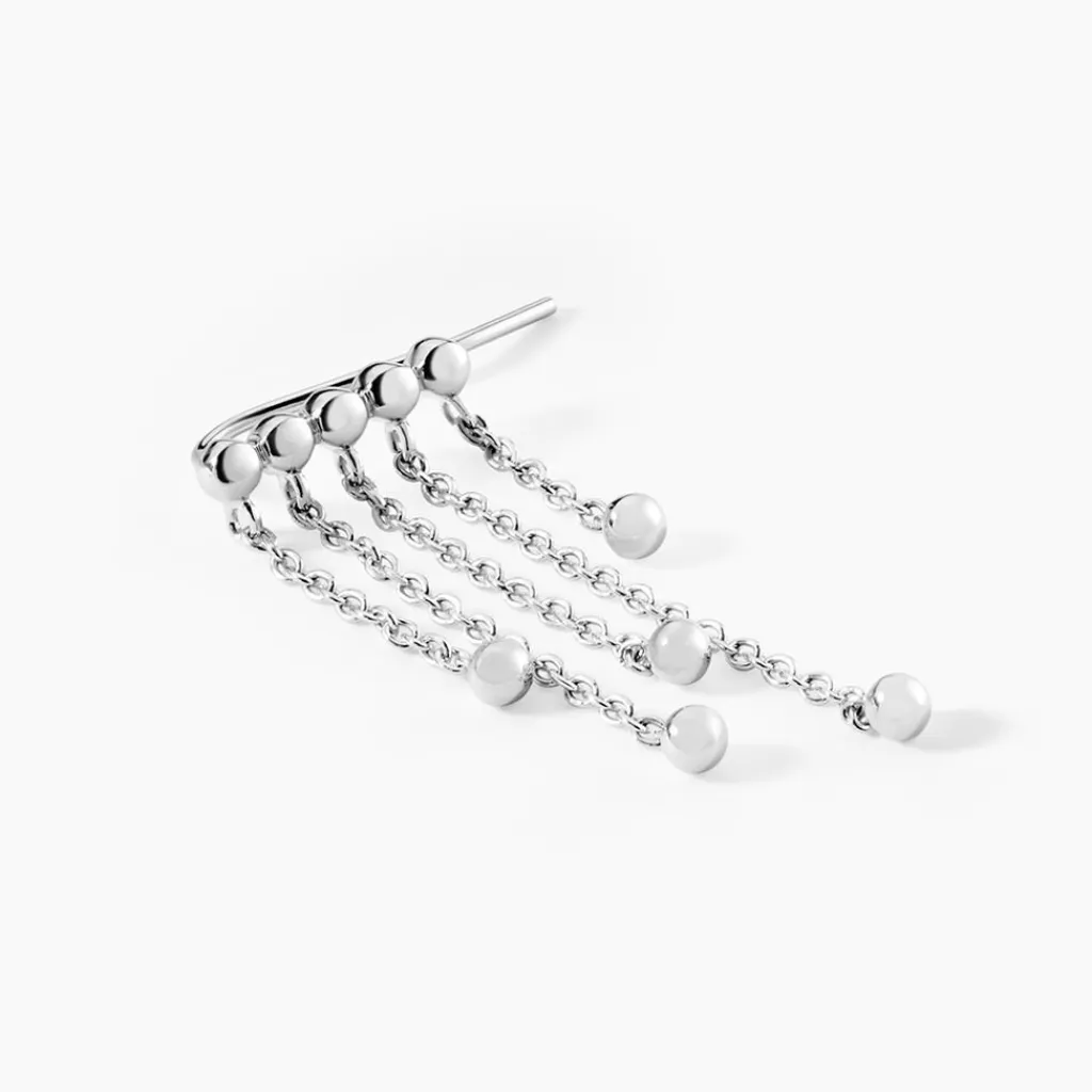 Histoire d'Or Bijou D'oreille Unitaire Fancy Argent Blanc Discount