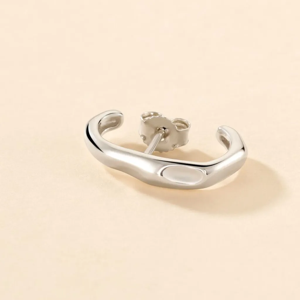 Histoire d'Or Bijou D'oreille Unitaire Volupte Argent Blanc Online