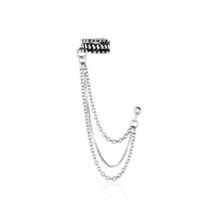 Histoire d'Or Bijou D'oreille Unitaire Waltraud Argent Blanc Sale