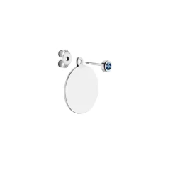 Histoire d'Or Bijoux D'oreilles Aleksandra Argent Blanc Oxyde De Zirconium Clearance