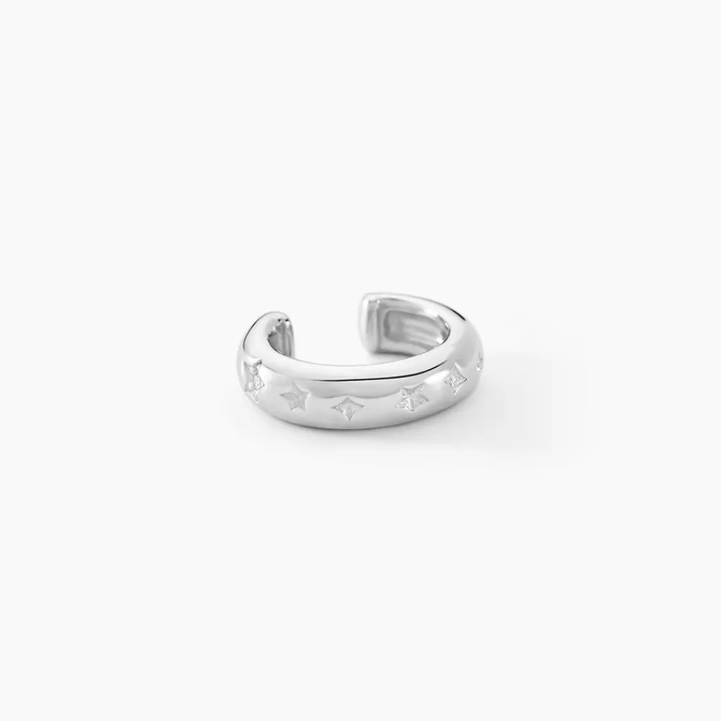 Histoire d'Or Bijoux D'oreilles Astre Precieux Argent Blanc Oxyde De Zirconium Discount