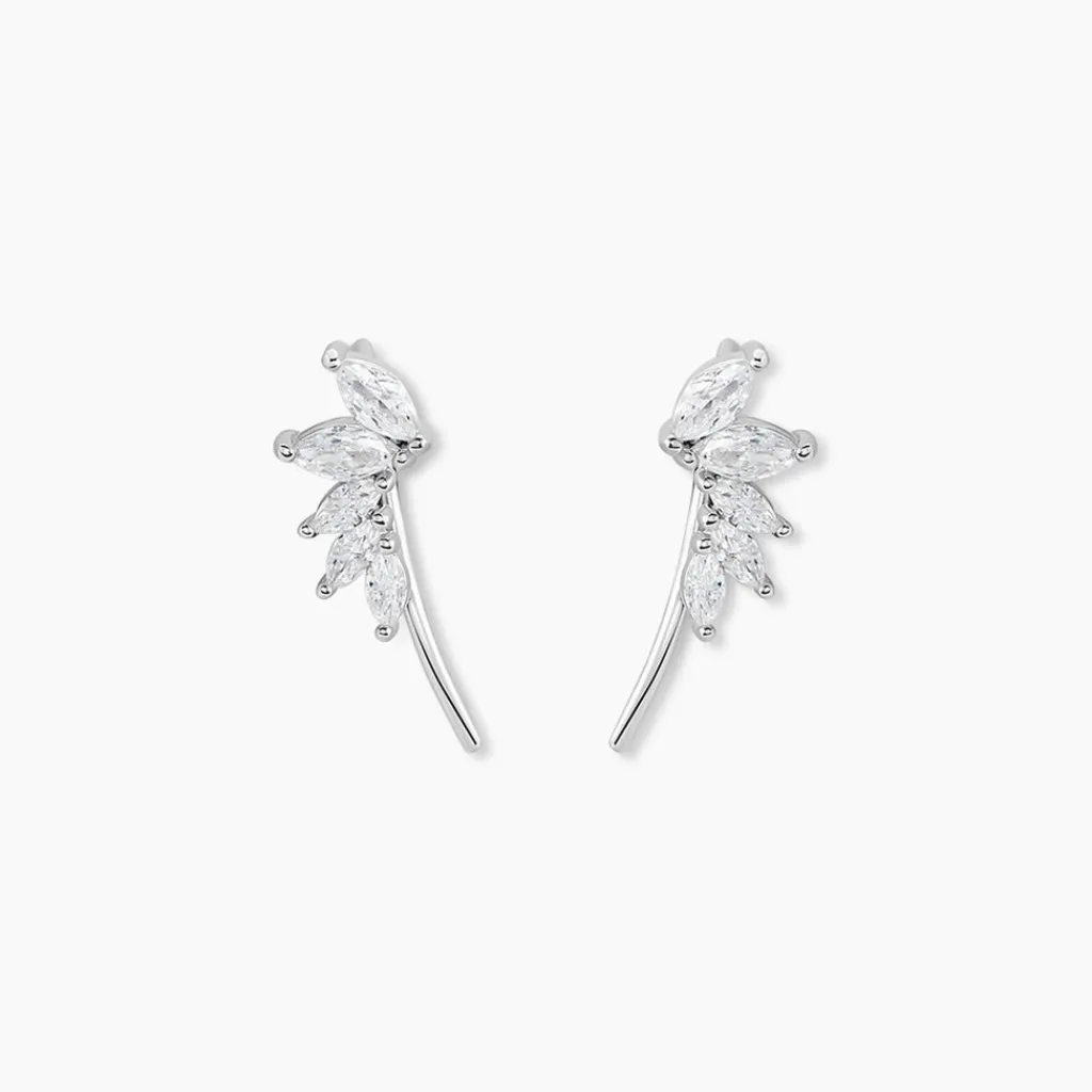 Histoire d'Or Bijoux D'oreilles Duchesse Argent Blanc Oxyde De Zirconium Online