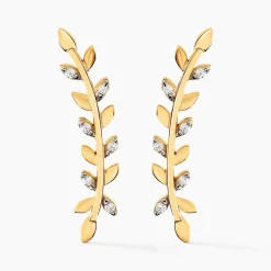 Histoire d'Or Bijoux D'oreilles Eloiza Or Jaune Oxyde De Zirconium Discount