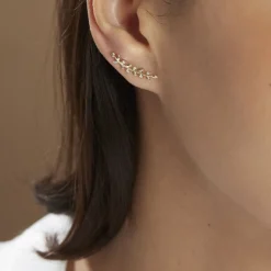 Histoire d'Or Bijoux D'oreilles Eloiza Or Jaune Oxyde De Zirconium Discount