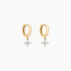 Histoire d'Or Bijoux D'Oreilles Eternal Spring Or Jaune Diamant Clearance