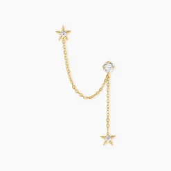 Histoire d'Or Bijoux D'Oreilles Filander Or Jaune Oxyde De Zirconium Outlet