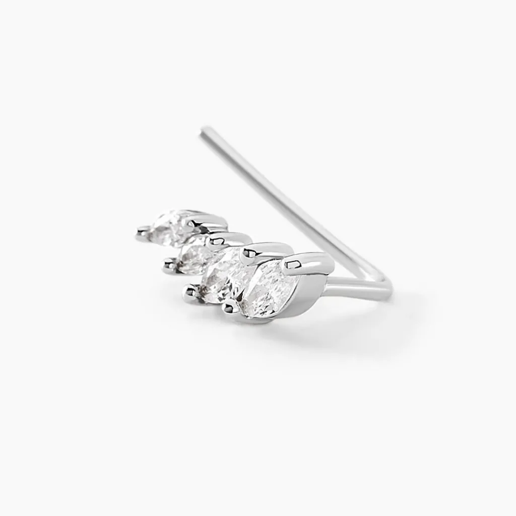 Histoire d'Or Bijoux D'oreilles Juanie Argent Blanc Oxyde De Zirconium New