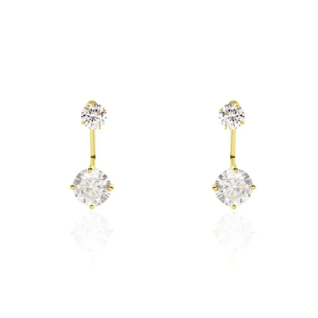 Histoire d'Or Bijoux D'oreilles Or Jaune Nerius Oxyde Clearance