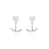 Histoire d'Or Bijoux D'oreilles Phybie Argent Blanc Oxyde De Zirconium Outlet