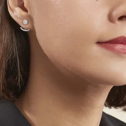 Histoire d'Or Bijoux D'oreilles Phybie Argent Blanc Oxyde De Zirconium Outlet