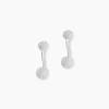 Histoire d'Or Bijoux D'oreilles Rosely Argent Blanc Outlet