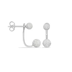 Histoire d'Or Bijoux D'oreilles Rosely Argent Blanc Outlet