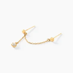 Histoire d'Or Bijoux D'oreilles Sly Or Jaune Oxyde De Zirconium Outlet
